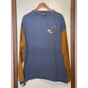 Harley-Davidson Barnett El Paso, TX Rules The Road Long Sleeve Shirt  Size 2XL